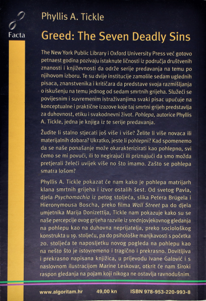Pohlepa - P. A. Tickle - Slika 2