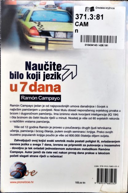 Naučite bilo koji jezik u 7 dana - Ramon Campayo - Slika 2