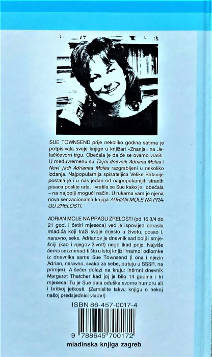 Adrian Mole na pragu zrelosti - Sue Townsend - Slika 2