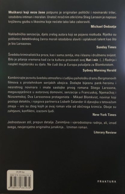 Djevojka koja se igrala vatrom - Stieg Larsson (džepno izdanje) - Slika 2