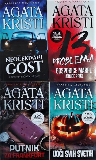 Agatha Christie - Komplet br. 1  (4 knjige)