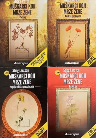 Muškarci koji mrze žene - Stieg Larsson 1-4 sv.