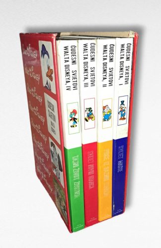 Čudesni svjetovi Walta Disneya 1-4 - Walt Disney  (s kutijom)
