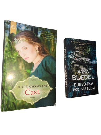 "Set nesavršenih 5" -  2 knjige -  Čast - Julie Garwood i Djevojka pod stablom - Sara Blaedel