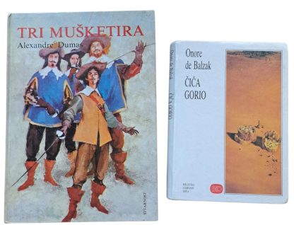 "Set nesavršenih 3" -  Tri mušketira - Alexandre Dumas  i  Honore de Balzac Čiča Gorio