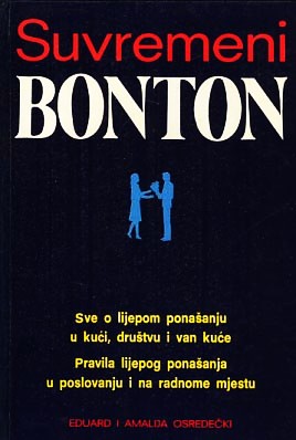 Suvremeni bonton – Eduard Osredečki (tvrdi uvez)