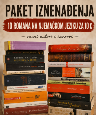 Paket iznenađenja: 10 romana na njemačkom jeziku za 10 €